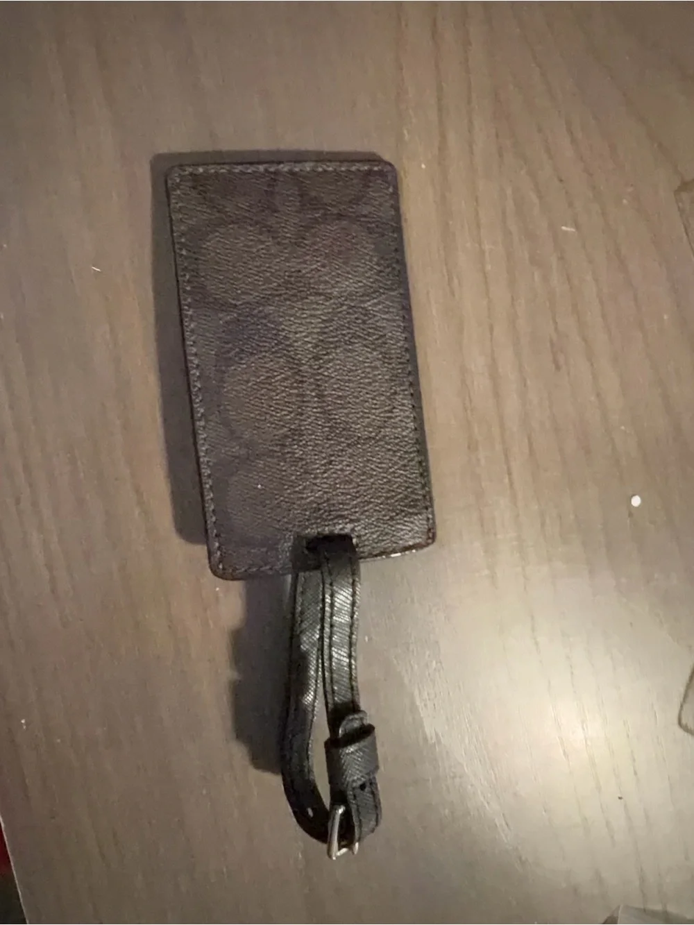Coach Luggage Tag